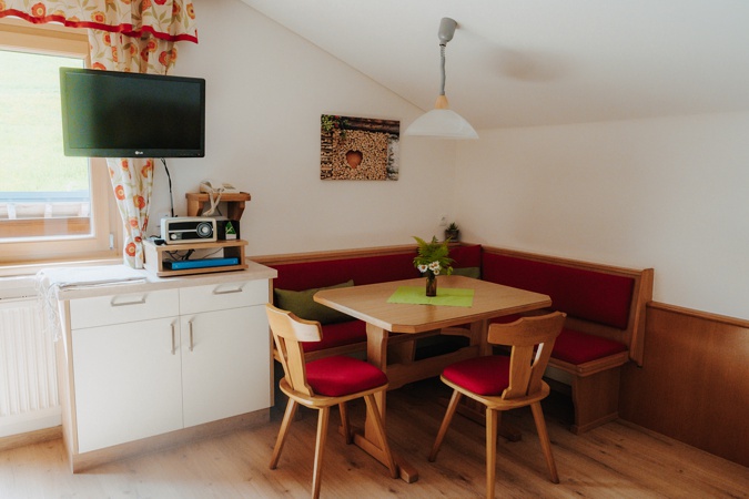 Sitzecke und Sofa Appartement 2