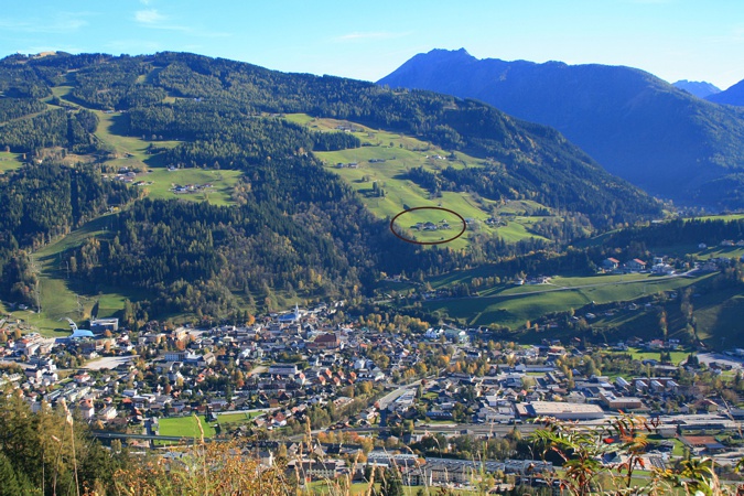 Blick von der Ramsau