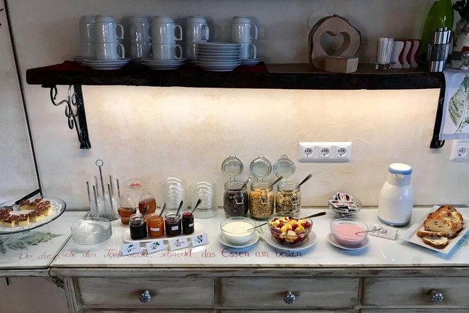 Frühstücksbuffet